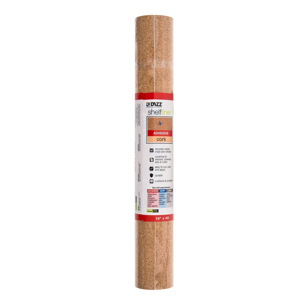 Adhesive Shelf Liner - Cork