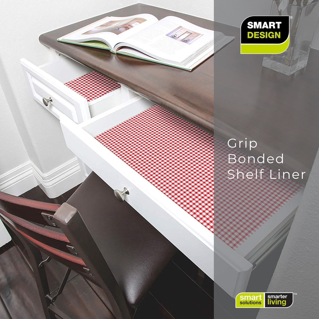 Bonded Grip Shelf Liner - 12 Inch x 10 Feet - Non-Adhesive