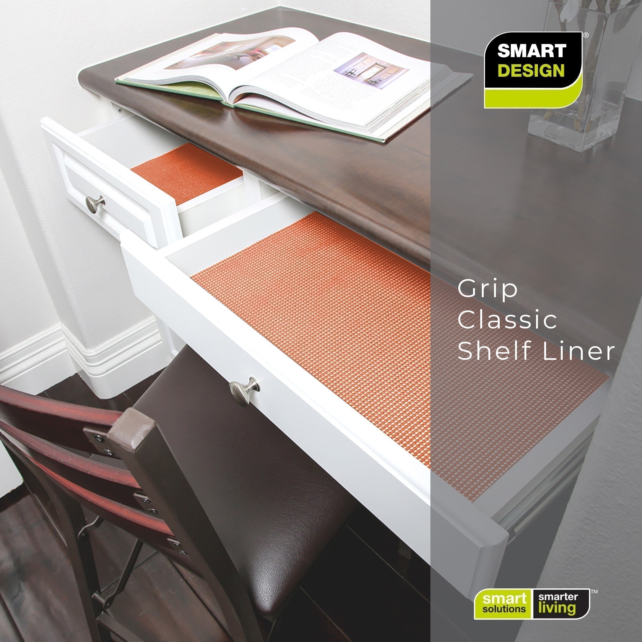 Classic Grip Shelf Liner - 12" x 10'